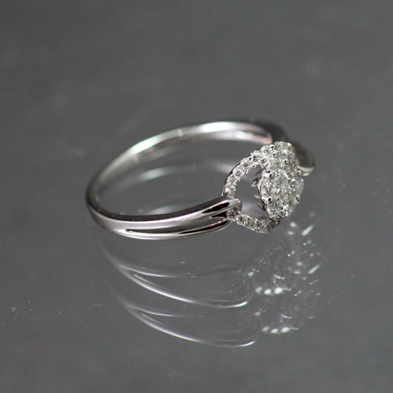 Diamonds Ring Donna Oro ct 0,35 ( DRA0303 )  