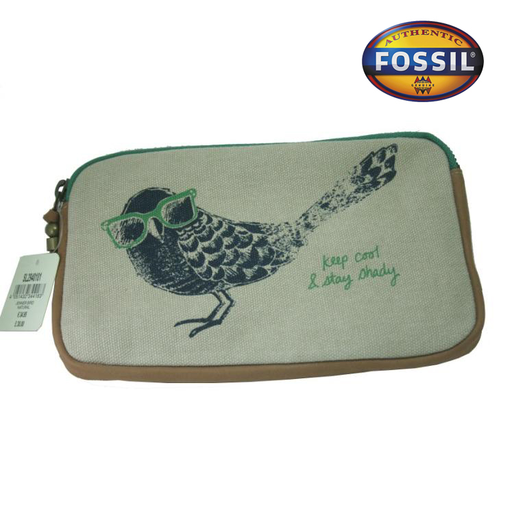 FOSSIL MADDOX BIRD TOP ZIP CROSSBODY HANDBAG