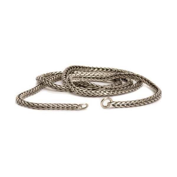 trollbeads sterling silver necklace without lock 45 cm trollbeads sterling silver necklace without lock 45 cm